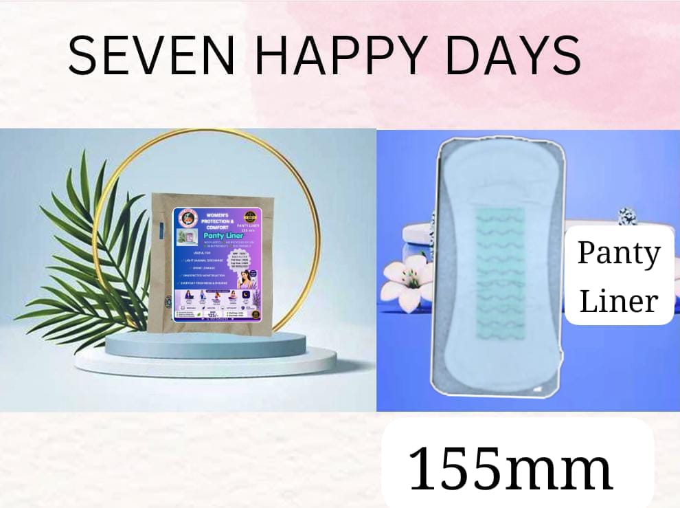 Panty Liner 25 Counts 5% discount 118/- 